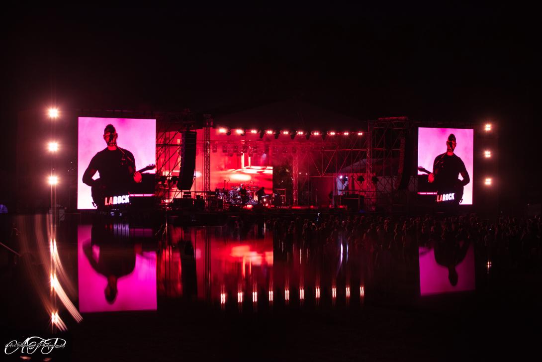 MUS3 Muse tribute band for festivals performing at Larock Music Festival